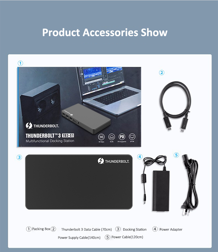 Cost-effective Thunderbolt 3 docking station