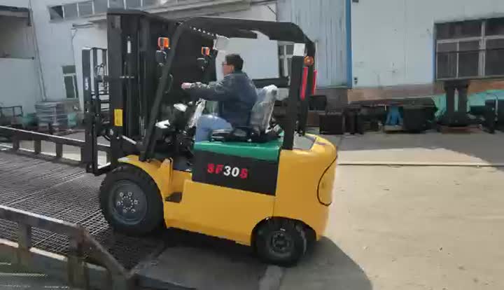 3 tan Forklift Elektrik