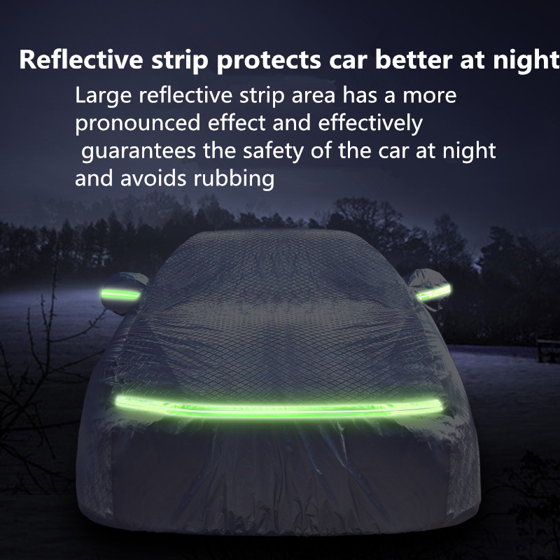 Perfect fit universal customized models dust proof anti rain tarpaulin car cover with zipper