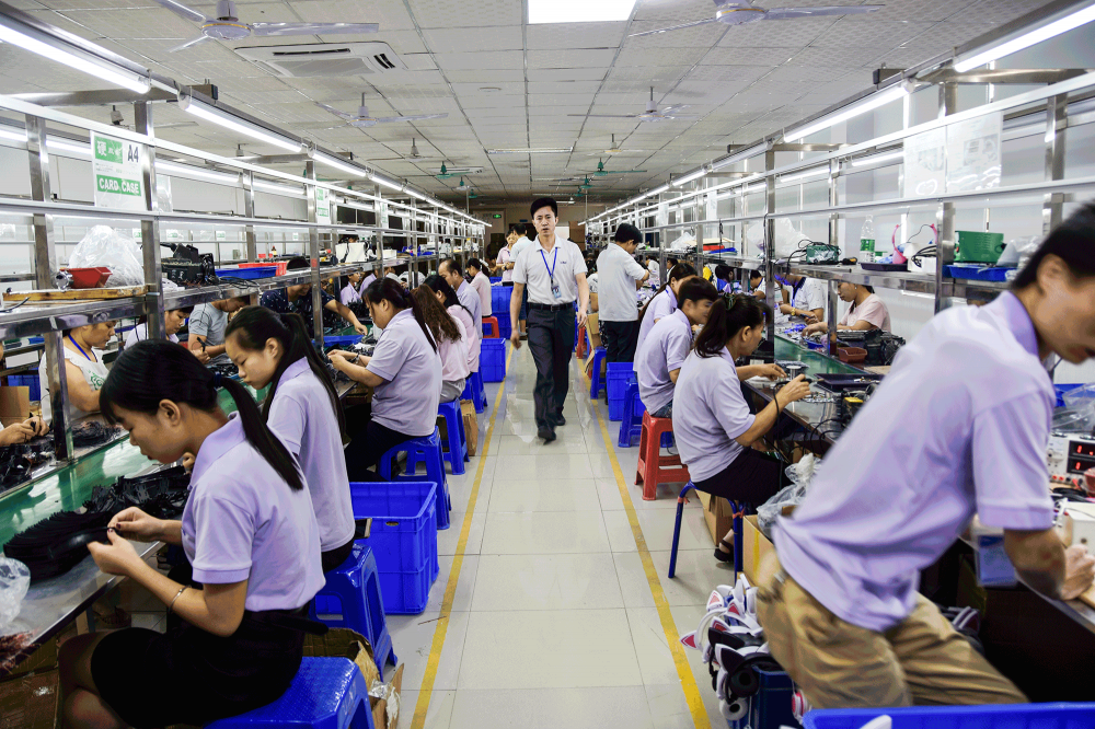 Headphones production line