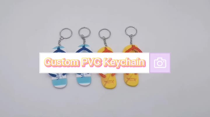 Llavero de PVC personalizado