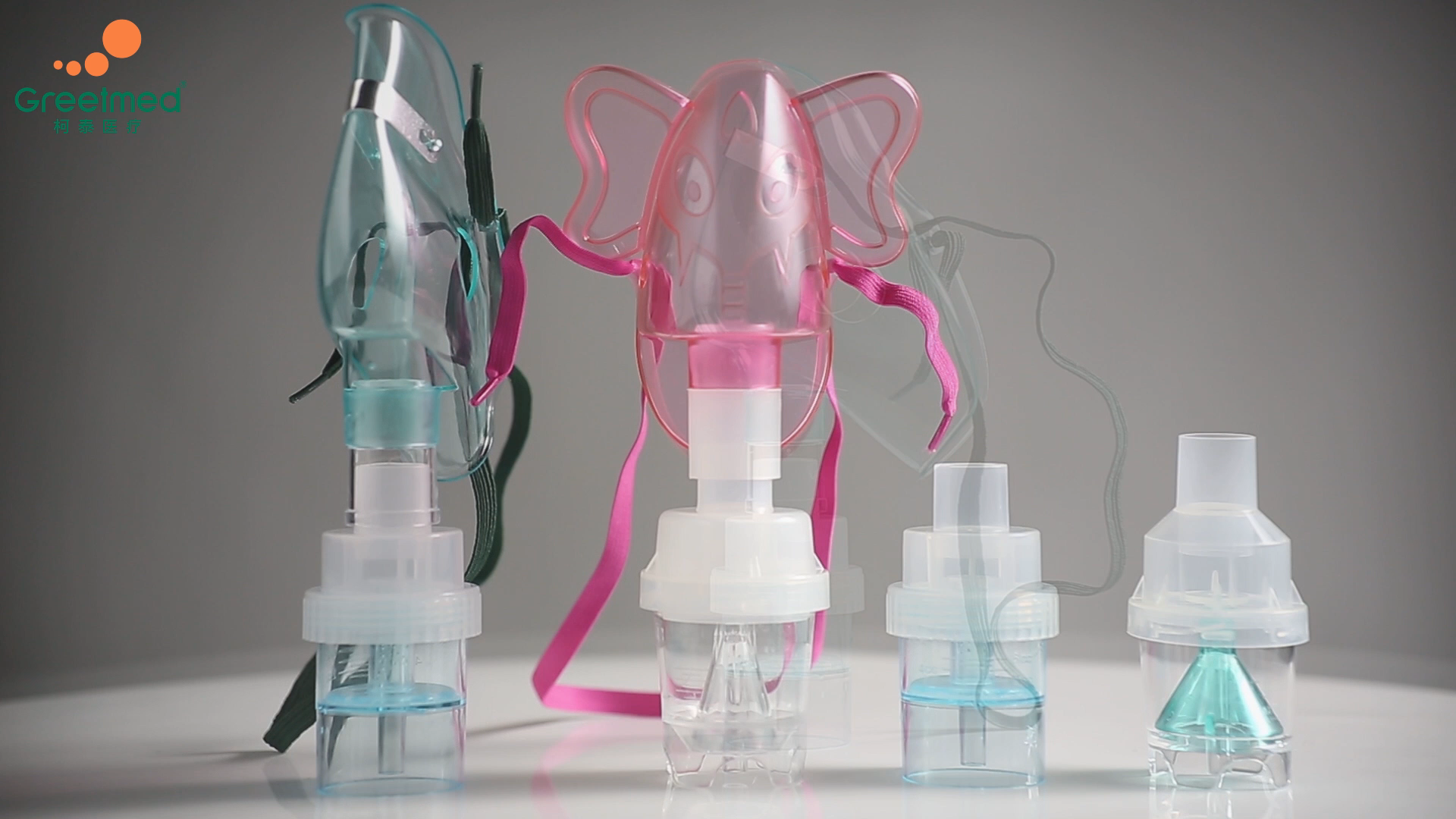 China memproduksi aksesoris masker nebulizer portabel inhaler nebulizer topeng set dengan tubing1