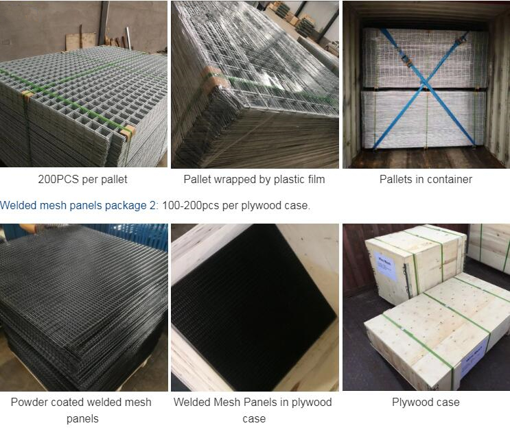 2x2 2x4 Galvanis Welded Wire Mesh Untuk Panel Panel Harga Rendah