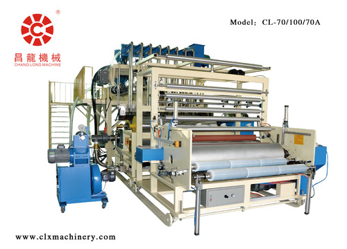 Machinery Rolls Wrapping Film Stretch Making Machine Model CL-70/100/70A