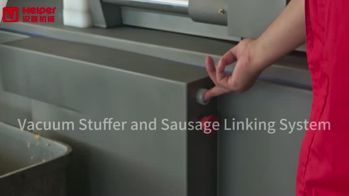 Sausage Linking and Hanging System