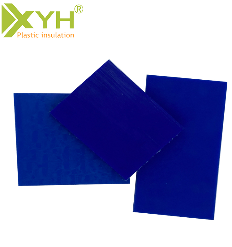 Blauw nylon blad