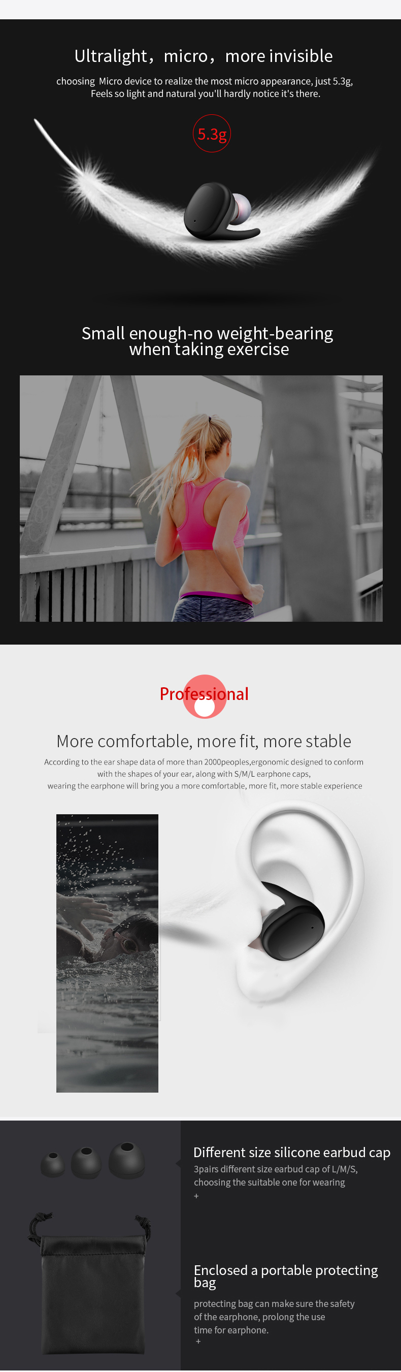 Earbud Bluetooth Bluetooth Earbuds