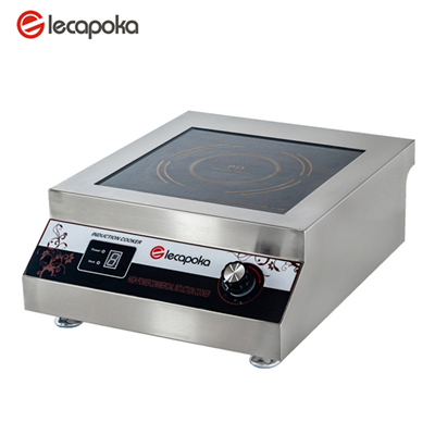 single head induction cooker commercial 220v DC knob control professional induction cooker with CE certification