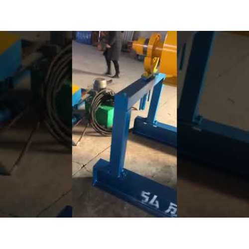 Metal glazed tile metal profile roofing machine