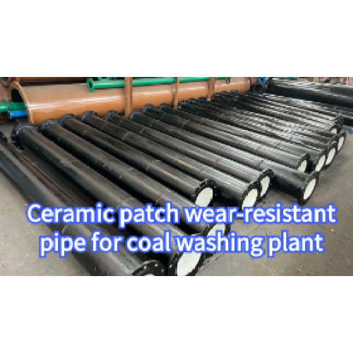 Tubo resistente all'usura ceramica