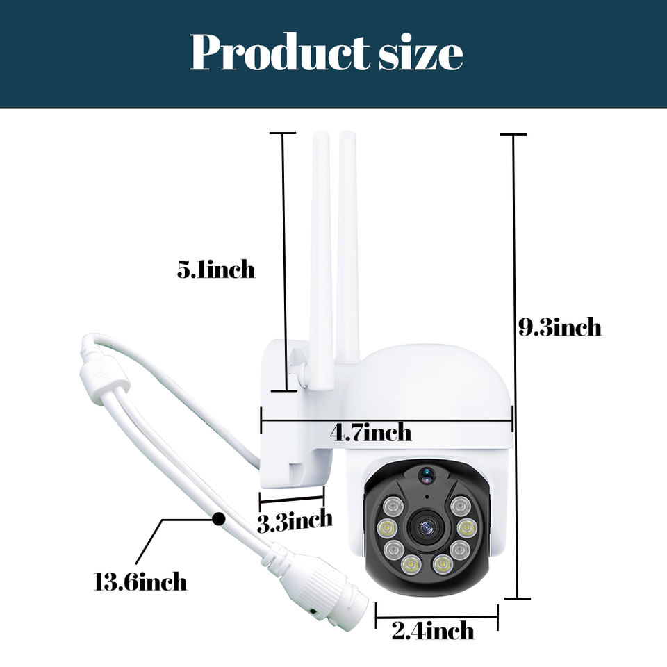 4G wireless CCTV camera