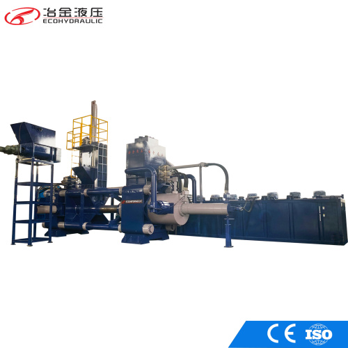 The first 2000ton horizontal briquette machine