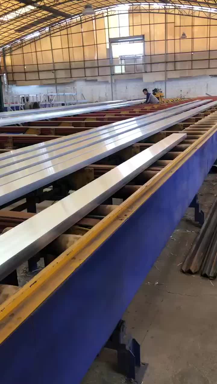 Aluminum pipes for construction 