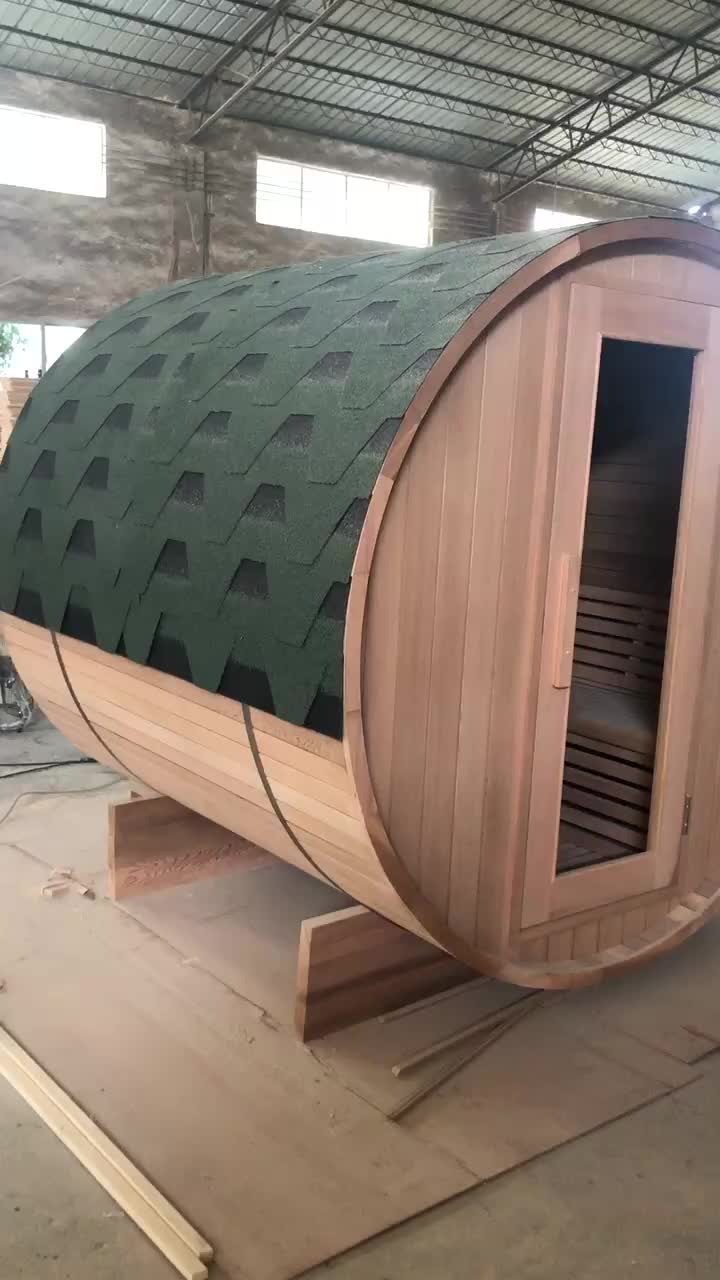 barrel sauna room 