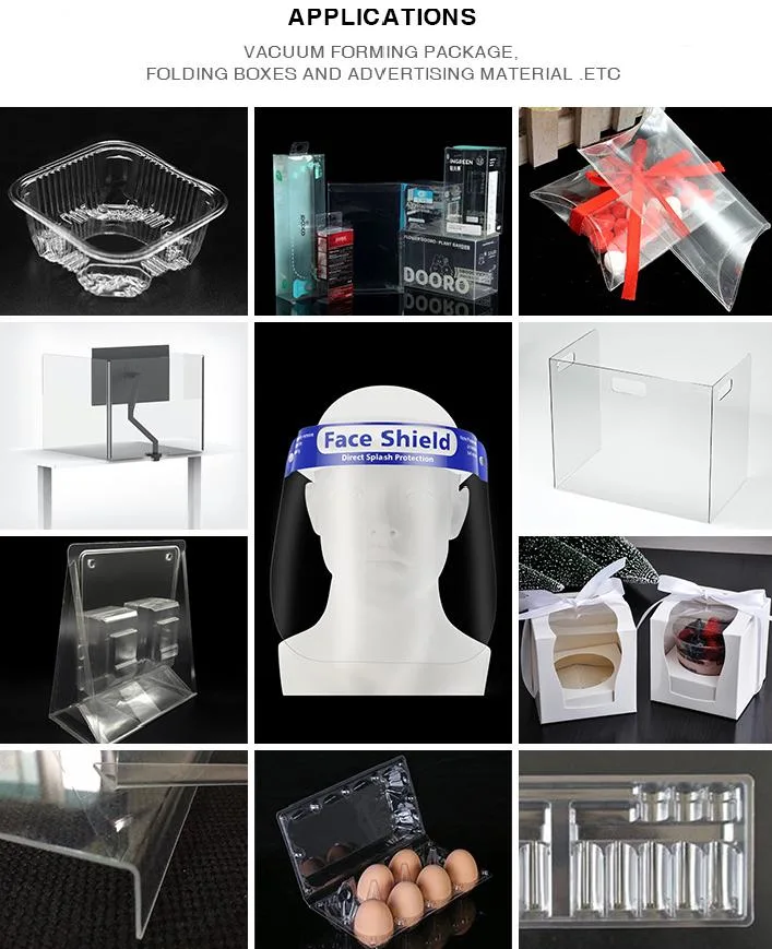 Customized Colored Polyethylene Terephthalate Films Rigid Pet Membrane