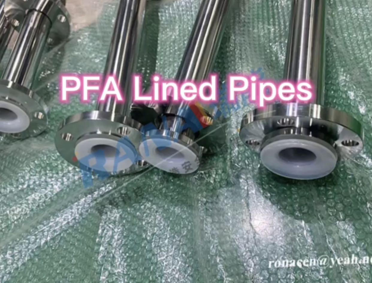 PFA Lined Pipes