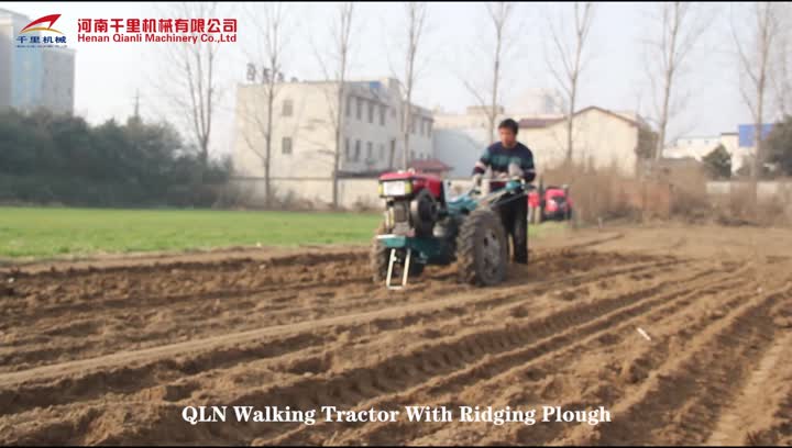 QLN Walking Tractor With Ridging Plough