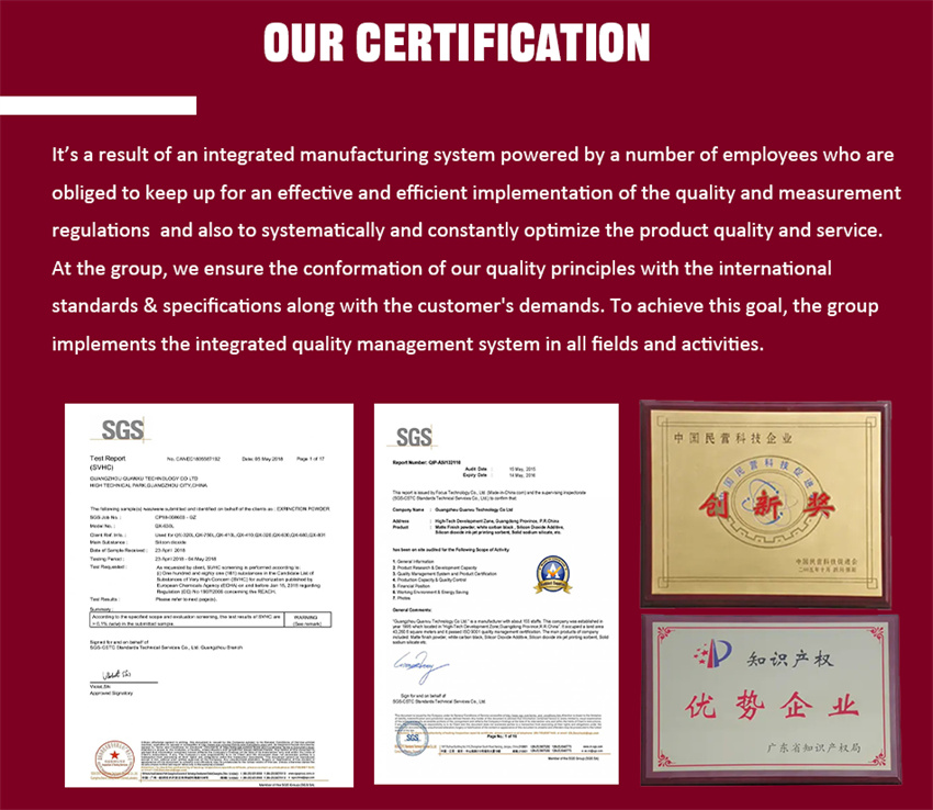 Certification