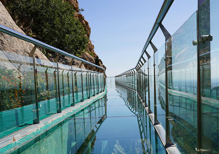 Daishan Rock glass walkway in Fujian province-SGP FILM