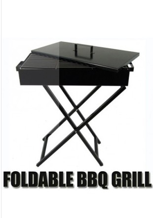 Popular 30x40cm with heavy duty iron Lid Outdoor barbecue stove bbq grill