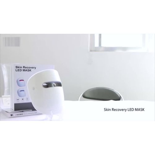 Maschera di bellezza del viso a led