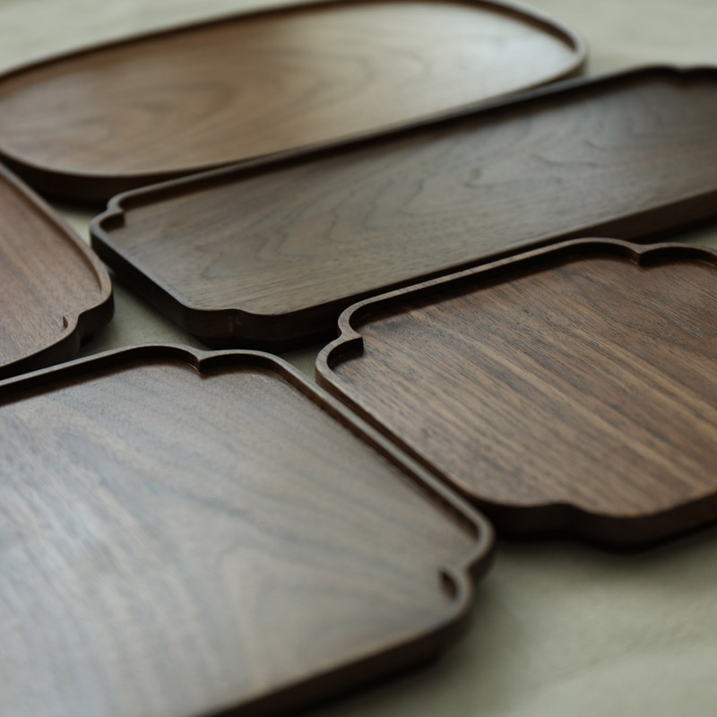 Restaurant Breakfast Dessert Serving Tray Wooden Gift Tray Restaurant Breakfast Dessert Serving Tray Wooden Gift Tray
