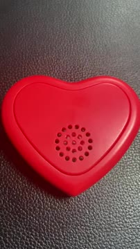 Heartshape sound box for leaving message or baby toy or Recording voice to help baby sleep