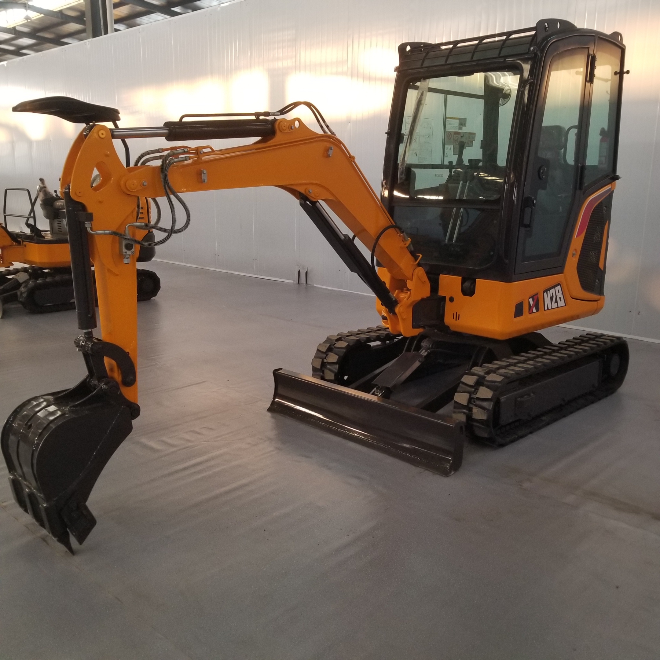 2.6 ton cabin mini excavator