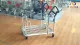 Gudang Tugas Berat Metal Mesh Furniture Trolley