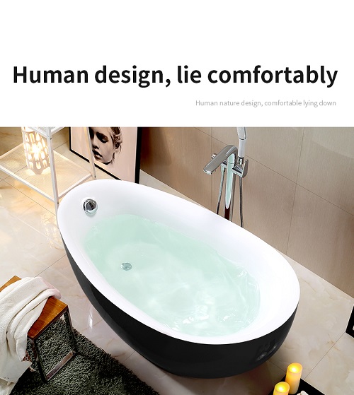 Freestanding Fiberglass Tub