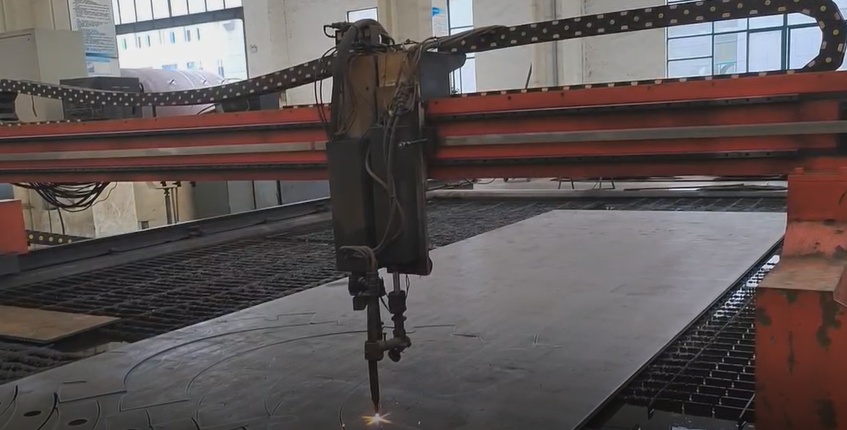 Plasma cutting video