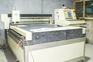 Atelier de découpe et de tranchage