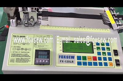 Automatic Nylon Webbing Cutting Machine 