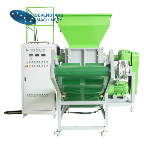 double shaft shredder