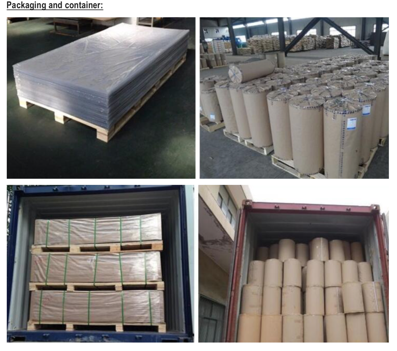 PVC vacuum package sheet