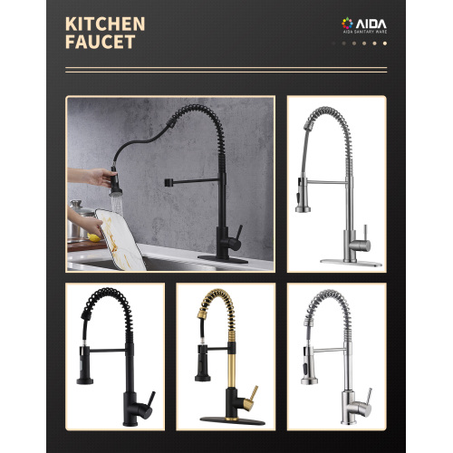 Hot Pull down kitchen faucet from Aida
