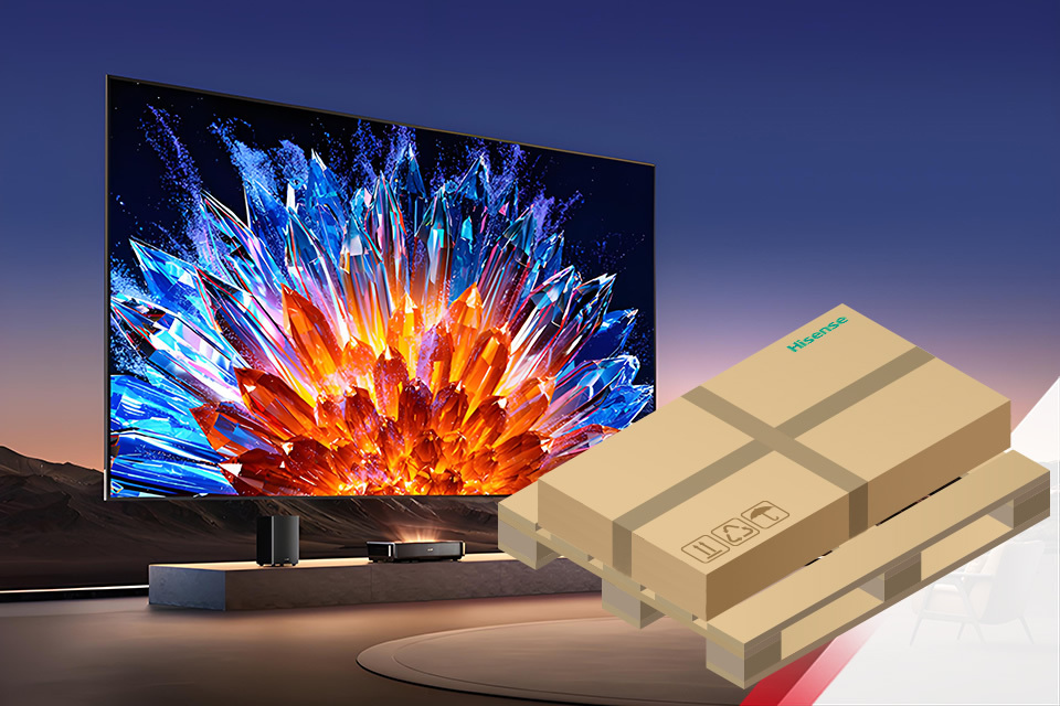 Hisense customized cardboard packaging for products