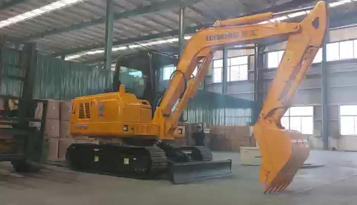 Máy xúc thủy lực 6 tấn Crawler