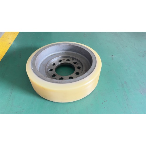 Monorail crane drive wheel