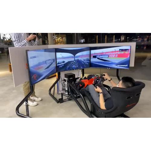 simulator with 3 TV screen 