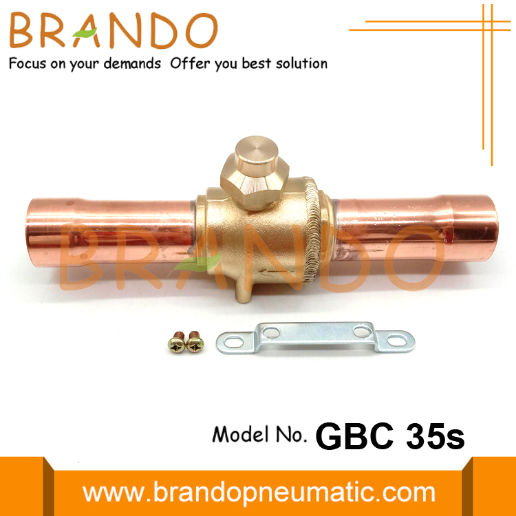 GBC 35S 1 3/8 &#39;&#39; Valve à billes de réfrigération