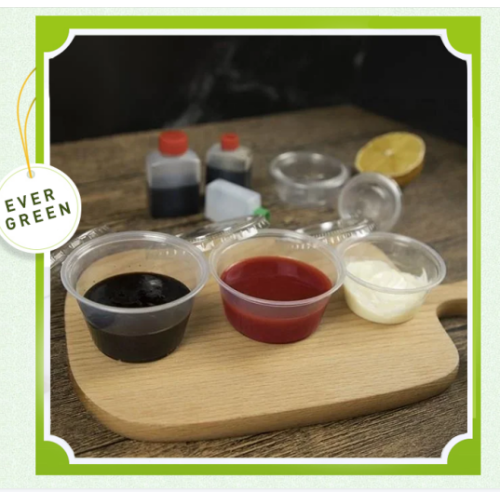 **Ever Green Sauce Cups & Sauces: The perfect blend of flavor and elegance **