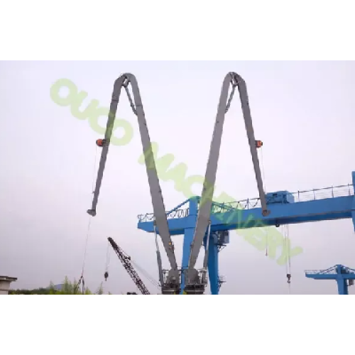 OUCO Machinery 1T30M Knuckle Boom Crane Load Test Before Shipment