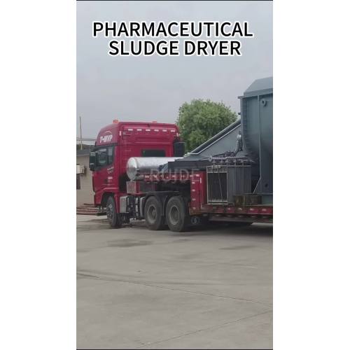 Textile sludge dryer