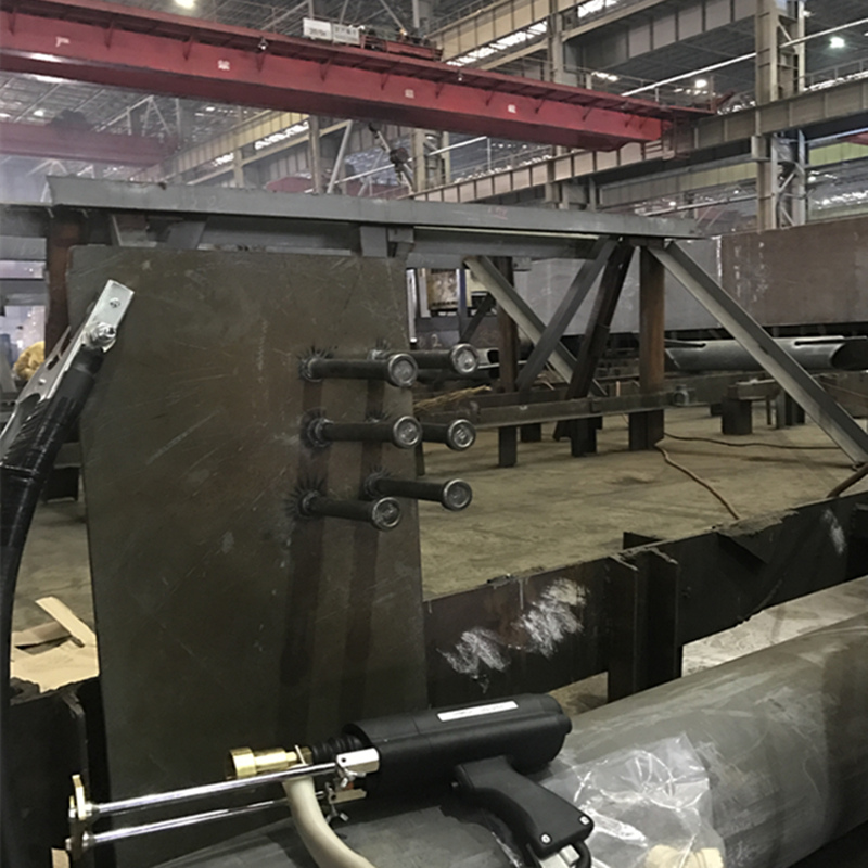 Horizontal position stud welding for ZPMC Group