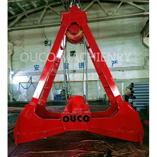 4 CBM Dredging Mechanical Grab Bucket Was Shipped To Romania