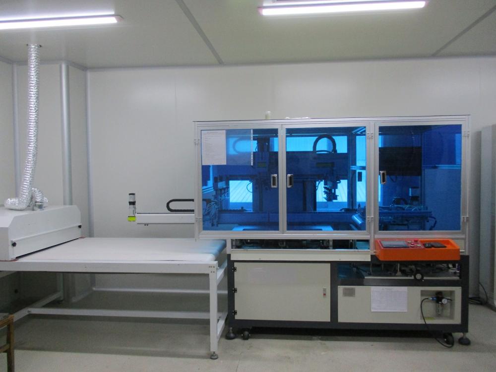 Automatic screen printing machine