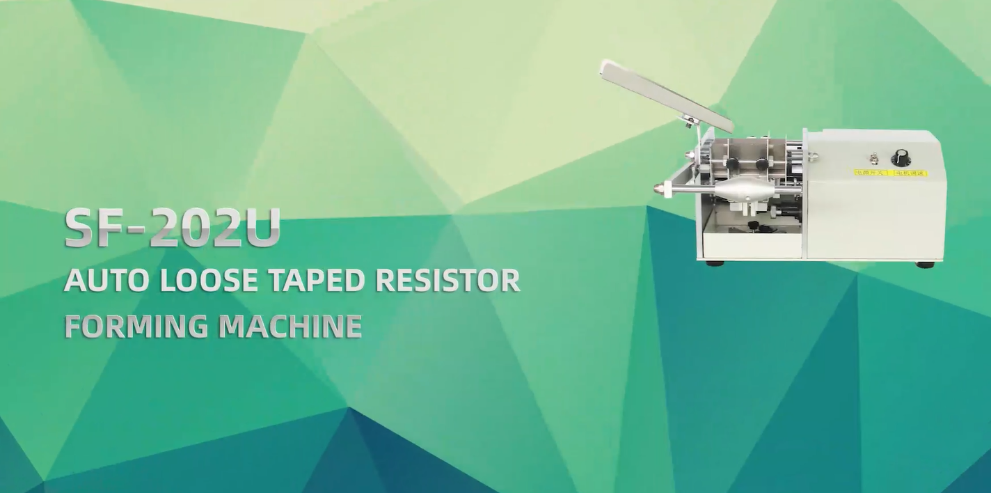 SF-202U Auto Auto Loose Resistor Forming Machine