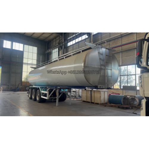 stainless steel tank semi trailer 