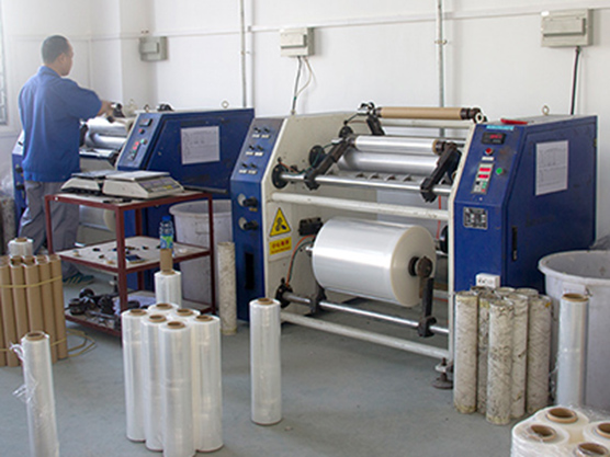 Stretch film production line